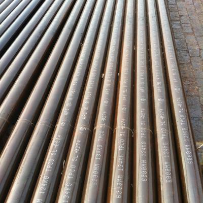 China Gas pipe astm a106 gr.b sch40 seamless carbon steel 24