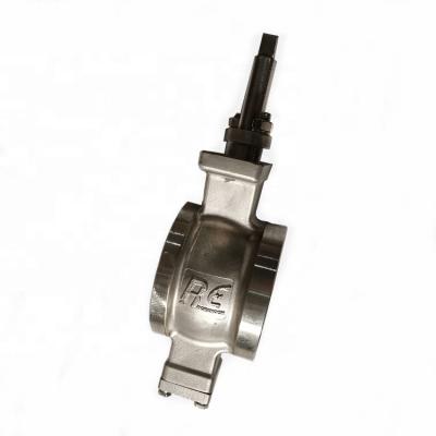 China DN50 General Pneumatic V Type Wafer Ball Valve for sale