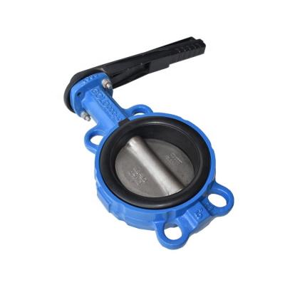 China General hook and wafer type butterfly valve PN16 for sale