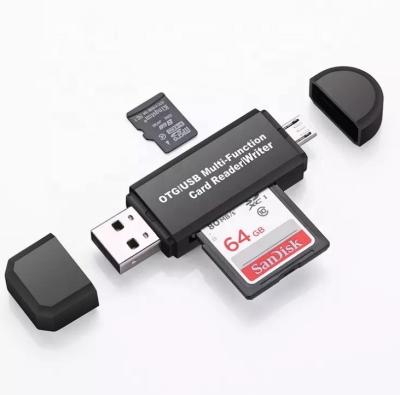 China Multifunctional Card Reader USB 2.0 Magnetic OTG Card Reader USB Mini Magnetic Stripe Card Reader/Writter Cheap for Mobile and PC for sale