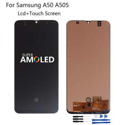 China AMOLED For Samsung A50 A505 LCD Display Touch Screen Digitizer Assembly Phone Parts For Samsung A50 LCD for sale