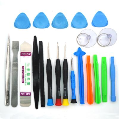 China Smartphone 21 in 1 Mobile Phone Repair Tools Spudger Pry Opening Tool Kit Screwdriver Set for Samsung Phone DIY Tools Tool Kit for sale