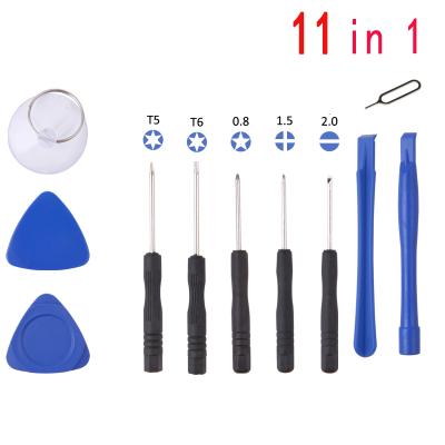 China Other 2021 Hot 11 in 1 Mobile Phone Cell Phone Opening Screen Repair Tools Screwdrivers Set Kit For iPhone Android for sale