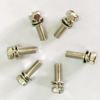 China HEX WMS High Tensile Stainless Steel Hex 304 306 401 Head Screw for sale