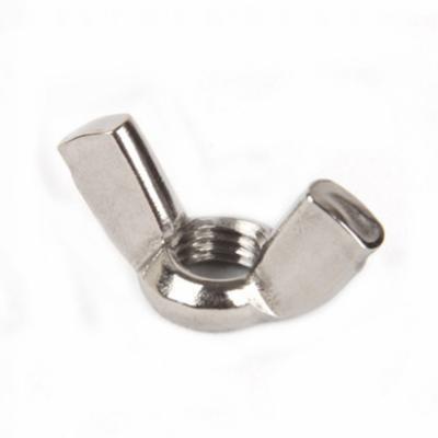 China Can be manually screwed Precision Wholesale Casting M8 M10 Stainless Steel Wing Nut for sale