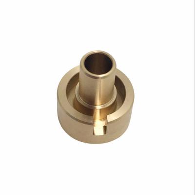 China Trim CustomPrecision Brass Turning Machining Fabrication With Plating Copper CNC Lathe Parts for sale