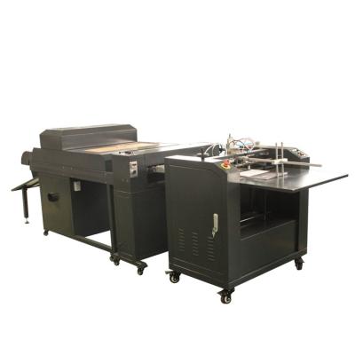 China machinery & AUQH 650 Equipment Fully Automatic UV Coating Machine for Papers with Digital UV Coating Process for Precise and Consistent Coating for sale