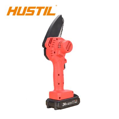 China 21V Mini Cordless Lithium Battery Chainsaw Anti-Skid Garden Tools for sale