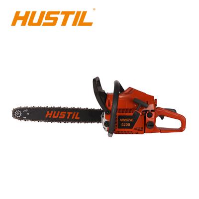 China 2-Stroke Wood Cutter 2 Stroke 52cc Gasoline Chainsaw for sale