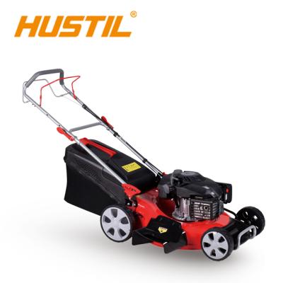 China Hot Sale 4-Stroke Garden Gasoline Hand Push Or Self Propelled Lawn Mower for sale