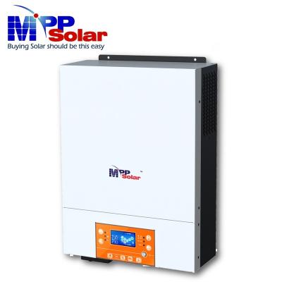 China (6048MT) 230Vac 6kw 48V Solar Inverter + 120a MPPT Solar PV Charger Input 500vdc + Built-in WIFI Transmitter 6000w 435*300*115mm for sale