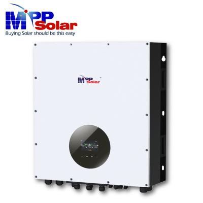 China 3 Phase 12KW Grid Tied Inverter + Off Grid Solar Inverter With Battery Backup Max 16kw PV 1000V (VOC) 750 x 660 x 255mm for sale