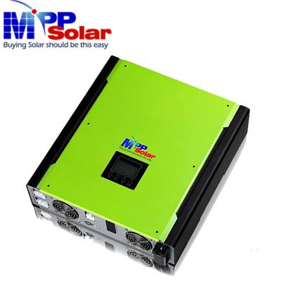 China 3kw hybrid solar inverter grid tied PV inverter with battery holder 230vac 48v 3000w 67*57*31cm for sale