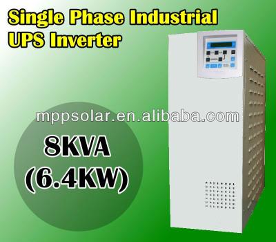 China Commercial 8kva Single Phase Ups Online UPS Inverter 110v Or 220v for sale