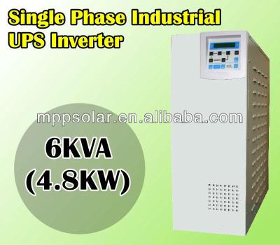 China Commercial 6kva Single Phase Ups Online UPS Inverter 110v or 220v for sale