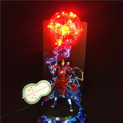 China Cartoon Toy Creative Anime LED Eye Protection Table Lamp Ornament Doll Luminous Toy Boy Kids Gift Handmade Model for sale