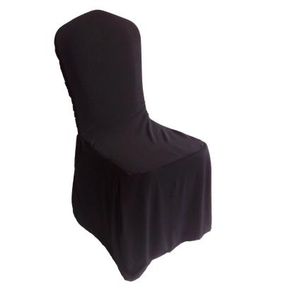 중국 Single Hot Sale Poly Jersey Banquet Chair Cover Polyester Chair Cover 판매용