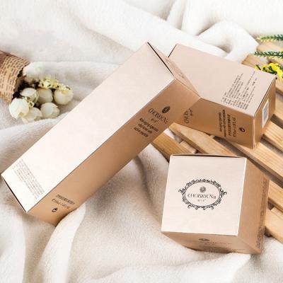 China Recycled Materials Factory Customized Plain White Cardboard Boxes For Skincare Products Packaging for sale