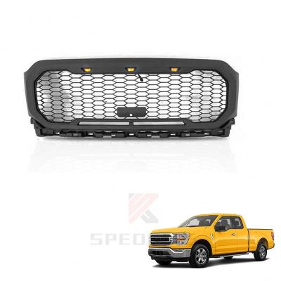 China ABS Spedking 2021 Accessories Offroad Pickup 4x4 Truck front bumper Grille for 2021 ford f150 for sale