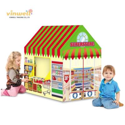 China Fashion Supermarket Tent Kids With 50 Pcs Ocean Balls In Tent Room VA104543 for sale