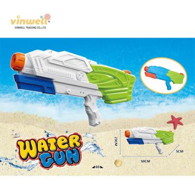 China Custom Hot Cheap Plastic Safe Powerful Shot Air Pressure Big Toy Water Gun For Kid VA119731 for sale