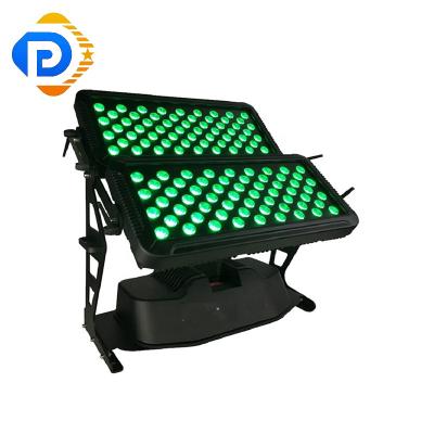 China Theme park led outdoor city color light rgbw 120x12w multicolor led wall wash light for sale