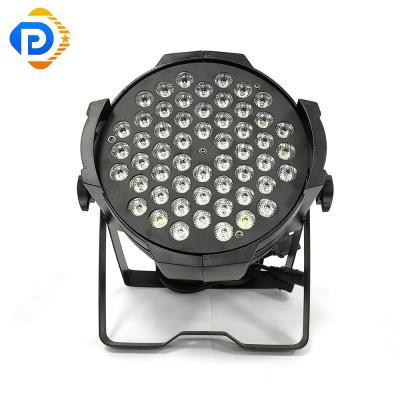 China Theme Park Stage Lighting Equipment 54Pcs RGBW Led Par Light 54x3w For Professional Led Par for sale