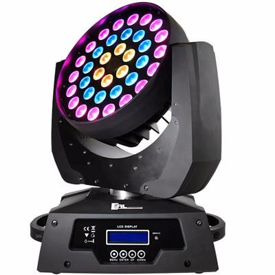 China Theme park wholesale led stage wash rgbw zoom 36*12W 4in1 led moving head lights for sale