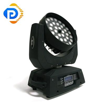 China 36x18w theme park led moving head light with UV rgbwa zoom light for sale