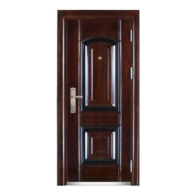 China Main Entry Door Design Bulletproof Steel Skin for sale