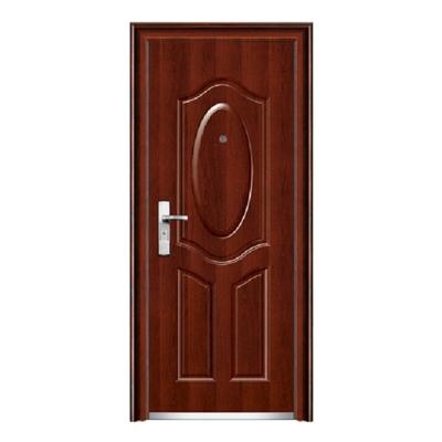 China Bedroom Bulletproof Apartment Door Security Style Bangladesh Steel Door for sale