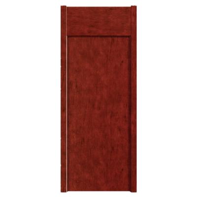 China ZHOULV DOOR Waterproof Wood Canopy Door Algeria Wooden Door for sale