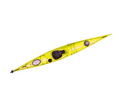 China PE single seat plastic sea kayak ocean kayaks fishing wholesale in china for sale