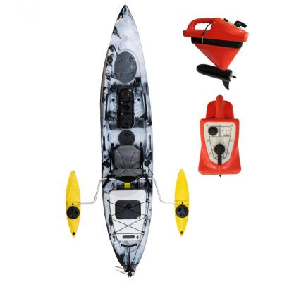 China LLDPE new! HOT sale! Single Electric Motor Kayak S-9 Fishing Kayaks For Sale for sale