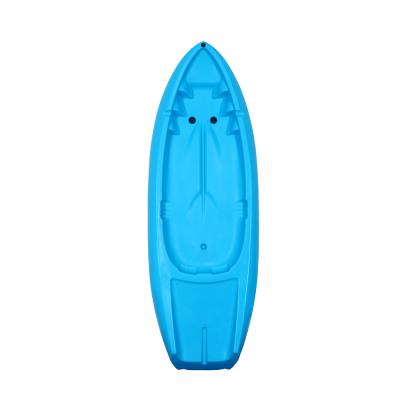 China Kayak K-1LSF Single Seat PE Kids Kayak Child One Person 10FT Plastic Fishing Kayak Sit On Top Canoe LLDPE for sale