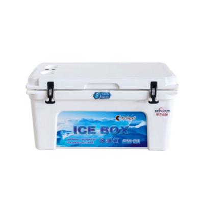 China Waterproof Fishing Ice Chest Insulated Cooler Bin 60Liter Cooler Box Beer Medical Cooler Box Cooler for Labs for sale