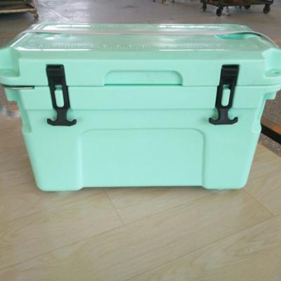 China Multifunctional Plastic Insulated Food Cooler Box Picnic Travel Fishing Outdoor Big Size Ice Cooler Box for sale