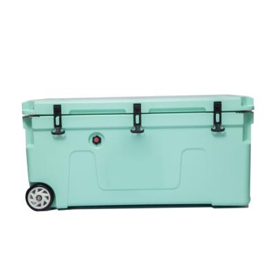 China Waterproof Eco Friednly Rotomolded Plastic Soft Cooler Box Rotomolded Cooler Box for sale