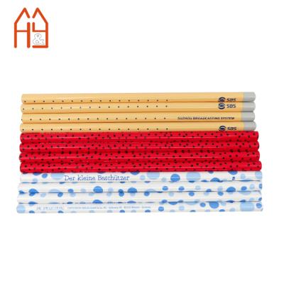 China Promotional Pencil Custom Offset Heat Transfer Printing School Pencil HB 7 Inch Pencil For Student for sale