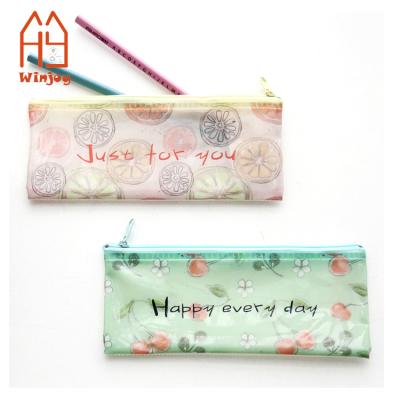 China Fashionable School and Office Use Pencil Bag Set Cute Custom PVC Stationery Bag Pencil Set from Shenzhen Korea for sale