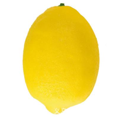 China Home decor. Yellow Artificial Lemons Fruit Realistic Simulation For Home Party House Kitchen December for sale