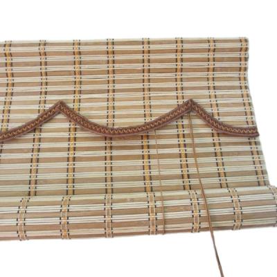 China Minimalist Bamboo Window Curtain Bamboo Blind Shade Roll Up Blind for sale