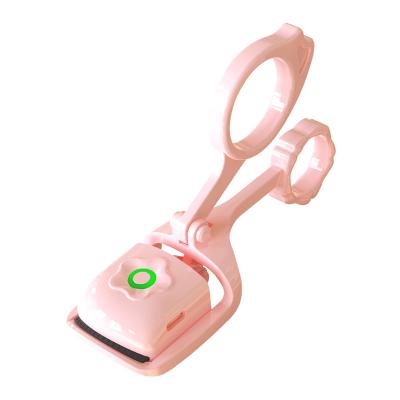 China Hot Selling PASSIONATE Pink Eyelash Curler Eyelash Curler Beginner Beauty Portable Rechargeable Eyelash Tool Durable Wholesale Wholesale for sale