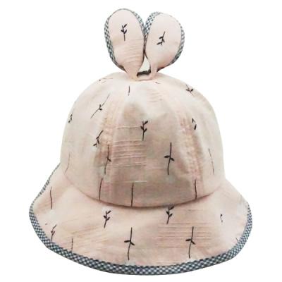 China Wholesale Kids Logo Designed Custom Furry Designer Bucket Hats Plain Bulk Winter Baby Bucket Hat 55% Cotton 45% Cellucotton Pink Velvet Hat for sale