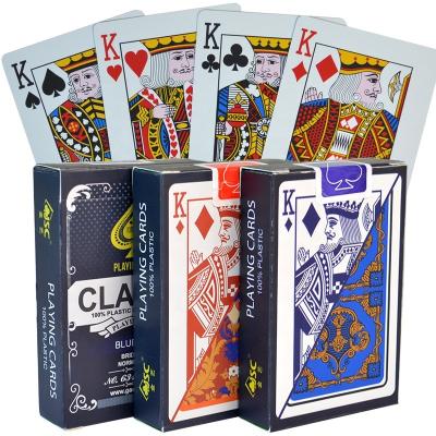 China Entertaiment Game Cards New Style 100%PVC Plastic Waterproof Adult Playing Cards for sale