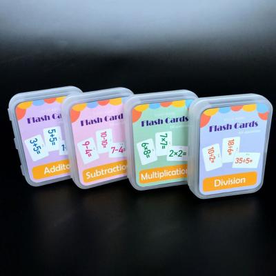 China Entertaiment Game Cards Kids Playing Cards Custom Educational Flash Cards For Toddlers Learn Letters for sale