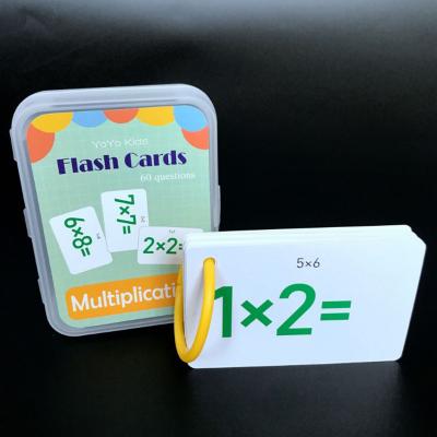 China Entertaiment Playing Cards Kids Playing Cards Custom Learning Flash Card Toys for sale