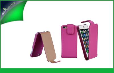 China Caja protectora vertical del cuero de la PU para Iphone 5/Iphone 5s con el SGS, CE, RoSh en venta