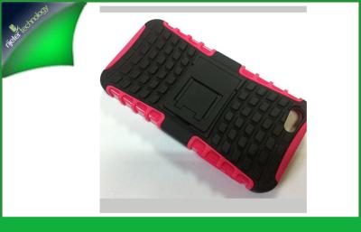 China Red Combo Cell Phone Belt Clip Holster For Iphone 5 With Rubber Oil Coating for sale