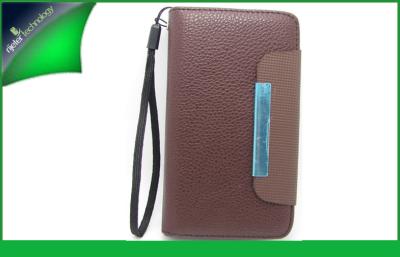 China Sawing Sony Leather Men Phone Cases With Card Slot For Xperia S Anti - dust for sale